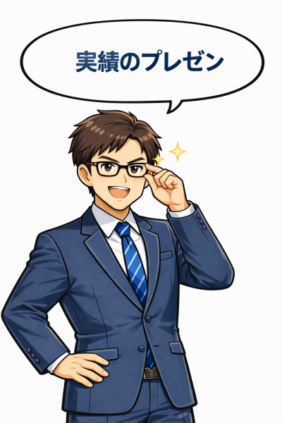 実績のプレゼン