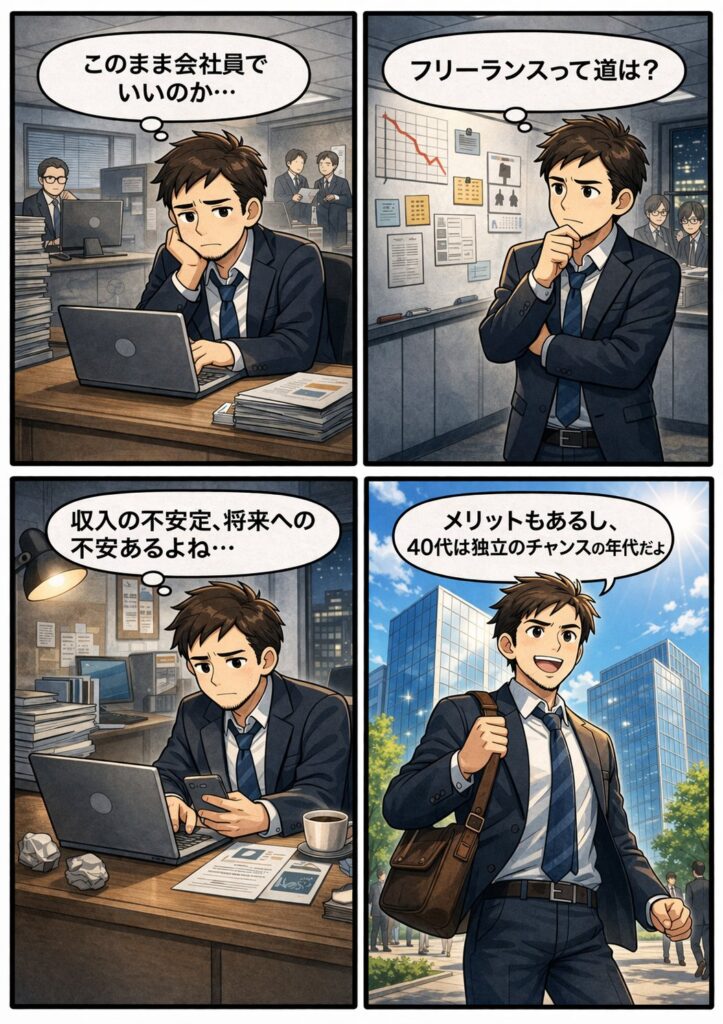 40代、フリーランス転身への道