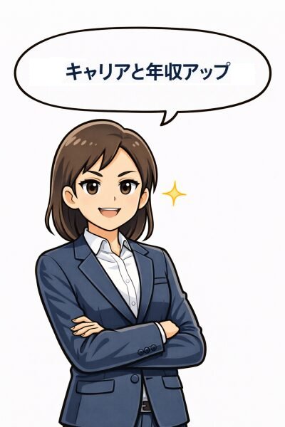 転職でキャリアと年収アップ